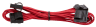 Premium Individually Sleeved PSU Cable Kit Pro Package, Type 4 (Generation 3) - Red