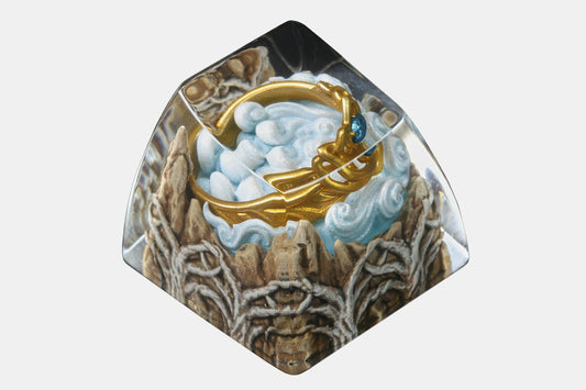Drop + The Lord of the Rings™ Elven Rings of Power Artisan Keycap - Vilya