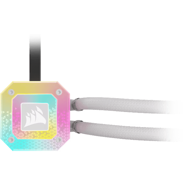 iCUE H100i ELITE CAPELLIX XT Liquid CPU Cooler, White (Certified Refurbished)