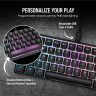 K65 RGB MINI 60% Mechanical Gaming Keyboard — CHERRY MX Red — Black