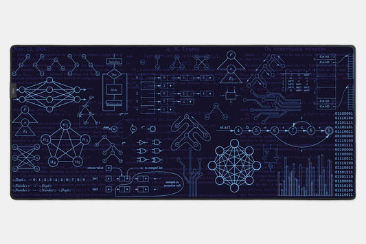 Drop + Atoms to Astronauts Desk Mats - Computer Science