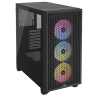 3000D RGB AIRFLOW Mid-Tower PC Case - Black