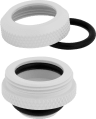 Hydro X Series XF Hardline 14mm OD Fitting Four Pack — White