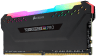 VENGEANCE® RGB PRO 8GB (1 x 8GB) DDR4 DRAM Up To 3200MHz C16 Memory Kit — Black
