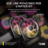 iCUE LINK RX140 MAX RGB 140mm PWM Thick Fans Starter Kit
