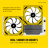 Hydro X Series XR5 280mm Water Cooling Radiator — White