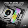 VENGEANCE® RGB 32GB (2x16GB) DDR5 DRAM Up To 6000MT/s CL30 Memory Kit — White