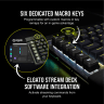 K100 RGB Optical-Mechanical Gaming Keyboard — CORSAIR OPX Switch — Black
