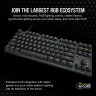 K60 PRO TKL RGB Tenkeyless Optical-Mechanical Gaming Keyboard — CORSAIR OPX Switch — (NA)