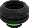 Hydro X Series XF Hardline 14mm OD Fitting Four Pack — Black