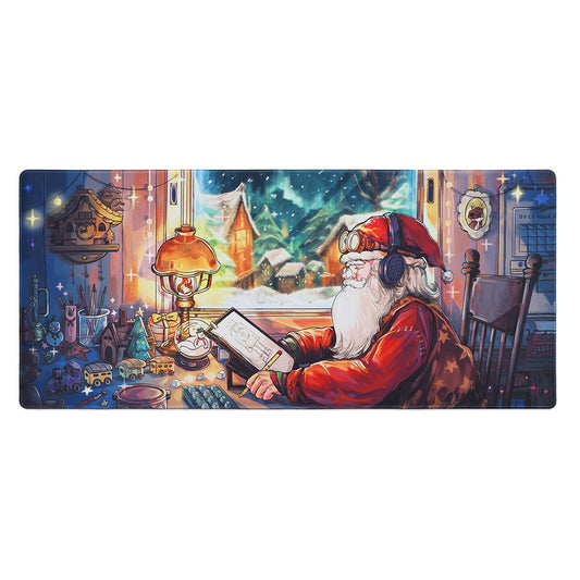 Drop Christmas Desk Mats - Santa