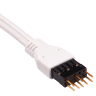 Premium Sleeved Front Panel Extension Kit 30cm — White