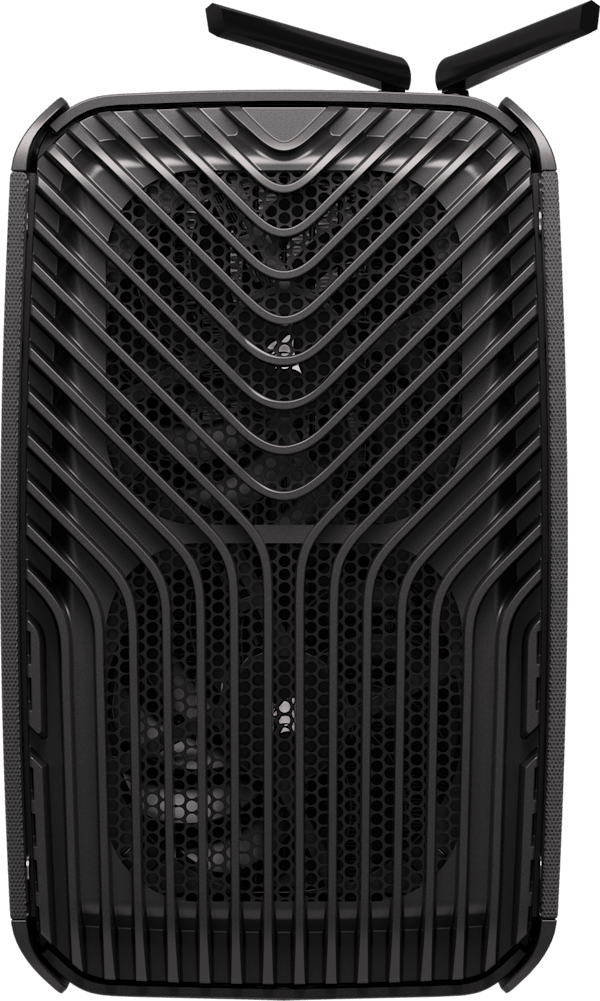 CORSAIR ONE a600 PC – Wood Dark: Liquid Cooled AMD Ryzen 7 9700X, GeForce RTX 5070, 32GB DDR5, 1TB M.2 SSD, Win11 Home