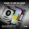 VENGEANCE® RGB 32GB (2x16GB) DDR5 DRAM Up To 6000MT/s CL36 AMD EXPO & Intel XMP Memory Kit — White