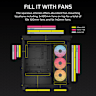 FRAME 4500X LX-R RGB iCUE LINK Panoramic Glass Mid-Tower PC Case