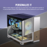 2500X Mid-Tower Dual Chamber PC Case - White