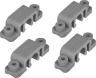 iCUE 4000X/4000D/4000D Airflow Side Panel Mounting Snaps, White