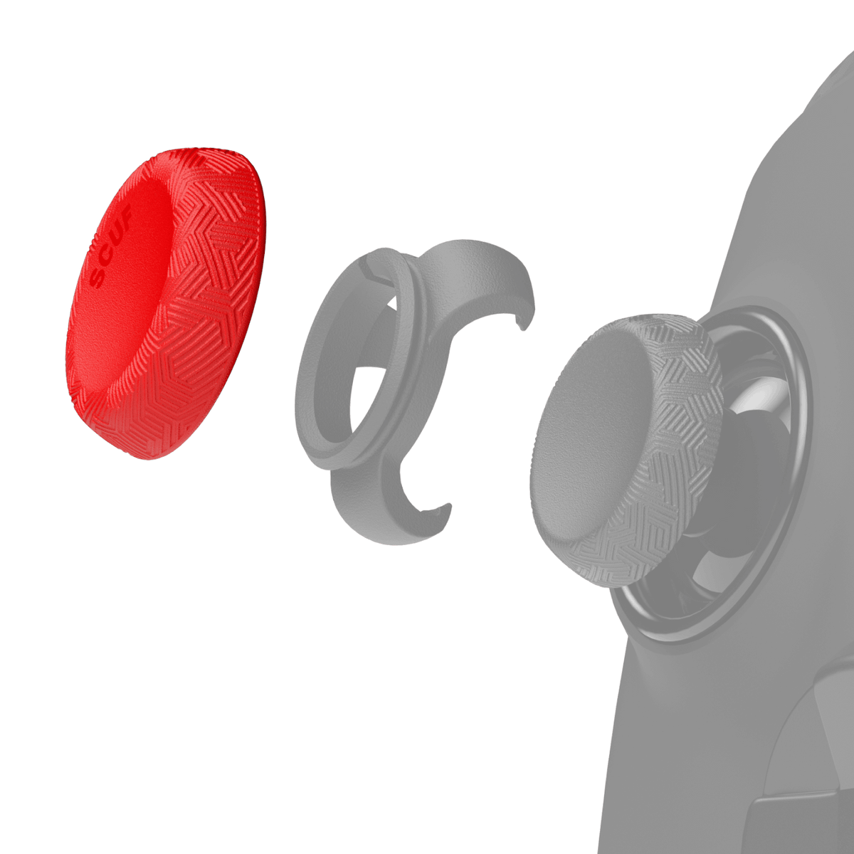 Thumbstick Grips - Tactic 4 Pack Red