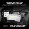 DOMINATOR® TITANIUM RGB 64GB (4x16GB) DDR5 DRAM Up To 6400MT/s CL32 Intel XMP Memory Kit — White