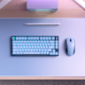 K65 PLUS 75% RGB Mechanical Gaming Keyboard – Glacier Blue