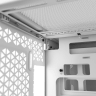 2500X Mid-Tower Dual Chamber PC Case - White