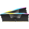 VENGEANCE® RGB 64GB (2x32GB) DDR5 DRAM Up To 5200MT/s CL40 Memory Kit — Black