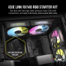 iCUE LINK RX140 RGB 140mm PWM Fan Twin Starter Kit