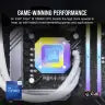 CORSAIR VENGEANCE FROST EDITION i7400 Gaming PC: Intel Core i9-13900K, NVIDIA RTX 4080, 32GB DDR5 5600 MTs Memory, 2TB NVME SSD