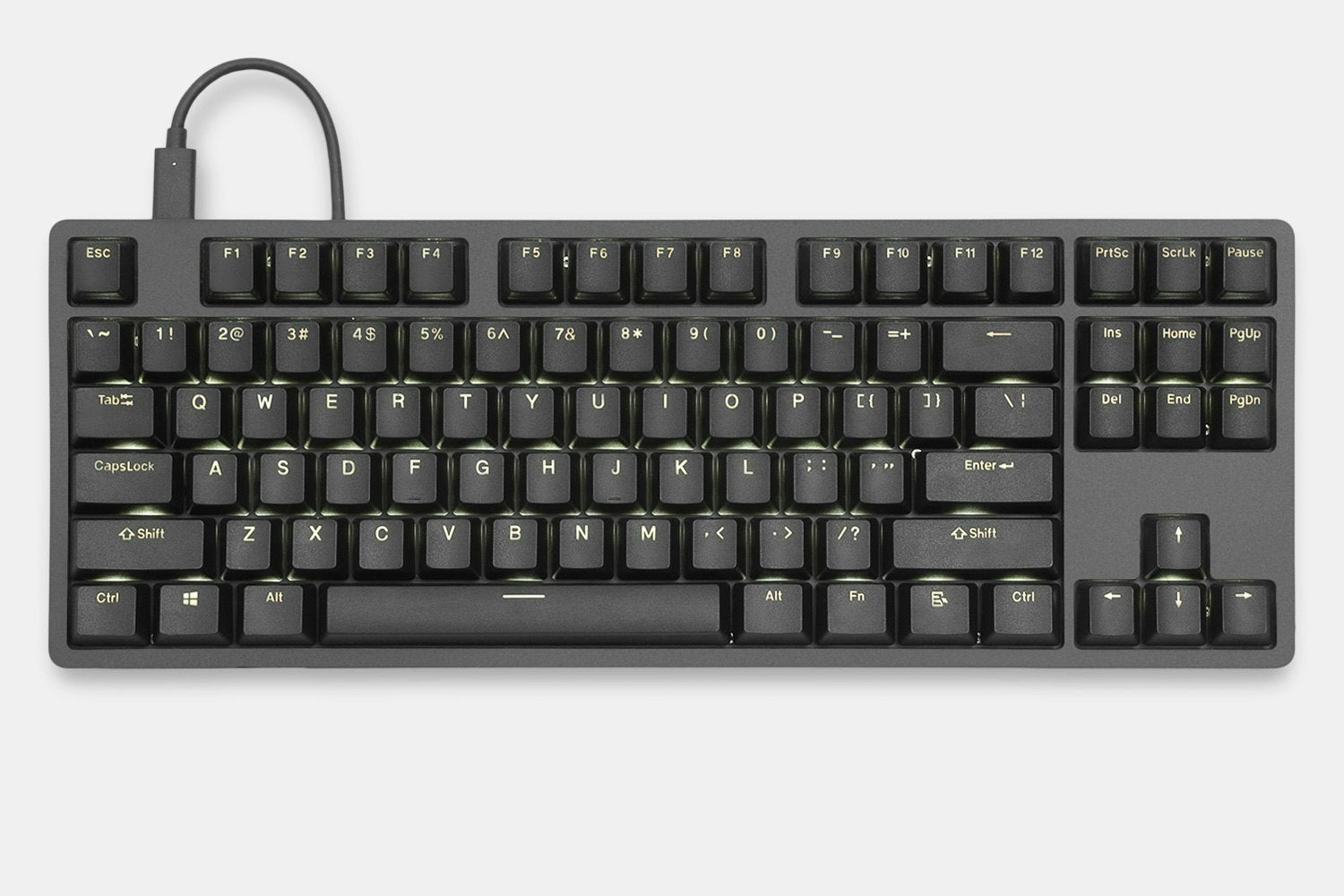 Drop ENTR Mechanical Keyboard - Black - Gateron Yellow KS3 (Linear)
