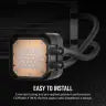 iCUE H100i ELITE LCD XT Display Liquid CPU Cooler