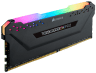 VENGEANCE® RGB PRO 8GB (1 x 8GB) DDR4 DRAM Up To 3000MHz C16 Memory Kit — Black