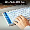 VANGUARD AIR 99 WIRELESS Optical-Mechanical Gaming Keyboard - White