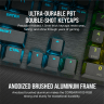 K100 RGB Optical-Mechanical Gaming Keyboard — CORSAIR OPX Switch — Black