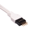 Premium Sleeved Front Panel Extension Kit 30cm — White