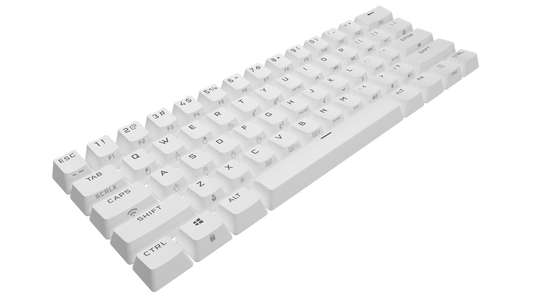 K70 Keycaps - White