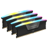 VENGEANCE® RGB 64GB (4x16GB) DDR5 DRAM Up To 6400MT/s CL32 Memory Kit — Black
