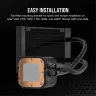 iCUE H60x RGB ELITE Liquid CPU Cooler