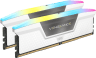 VENGEANCE® RGB 32GB (2x16GB) DDR5 DRAM Up To 6000MT/s CL36 AMD EXPO & Intel XMP Memory Kit — White