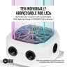 Hydro X Series XD5 RGB Pump/Reservoir Combo — White