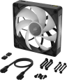 iCUE LINK RX140 MAX RGB 140mm PWM Thick Fan Expansion