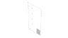 9000D/1000D Replacement SSD Access Door, White