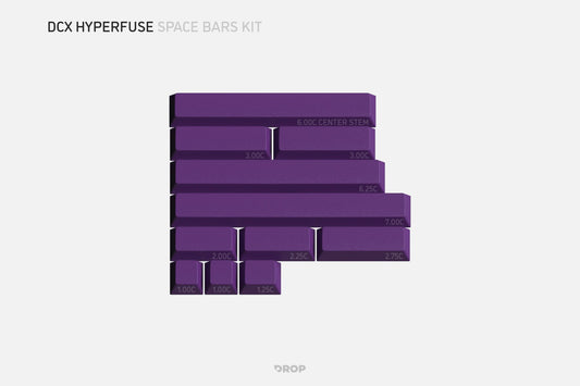 Drop DCX Hyperfuse Keycap Set - Spacebars