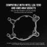 Hydro X Series XC7 RGB CPU Water Block (1200/AM4) - White