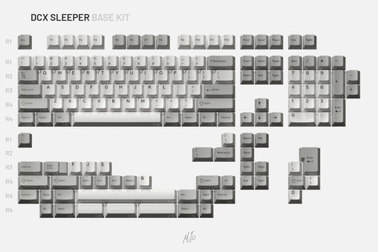 Drop + MiTo DCX Sleeper Keycap Set - Base Kit