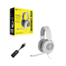 HS55 SURROUND Wired Gaming Headset — White