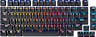 ABS DOUBLE-SHOT PRO KEYCAP MOD KIT - Black - NA/UK Layout