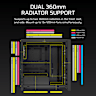 FRAME 4000D LCD RS ARGB Premium Mid-Tower PC Case