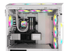 iCUE AF120 RGB SLIM 120mm PWM Fluid Dynamic Bearing Fan — White Twin Pack