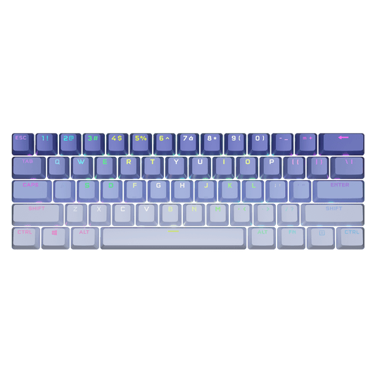 ENCHANTED QUEST Mini Keycap Set - Purple Rune