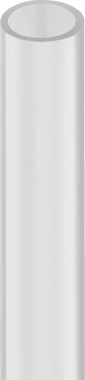 Hydro X Series XT Hardline 12mm Tubing — Satin Transparent